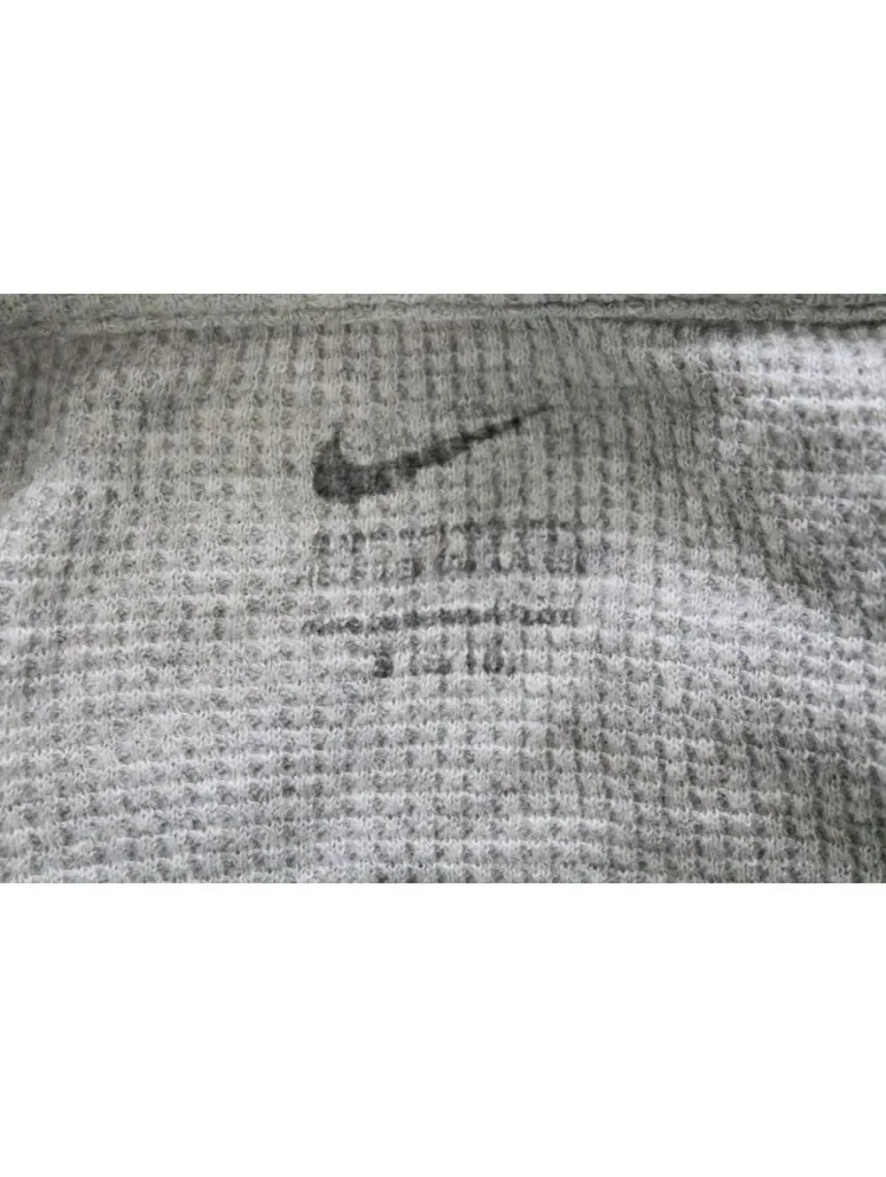 Nike Alabama Crimson Tide Gray Thermal Knit LongSleeve T Shirt Womens Small 8/10